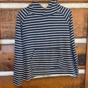 State of Mine Texas Navy and Cream Striped Pullover